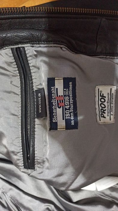 Vând geaca moto de piele AJS by Luois