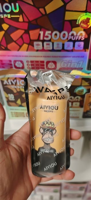 Vape  150.000 Puffs 6 Arome Reincarcabil Display Abur extrem