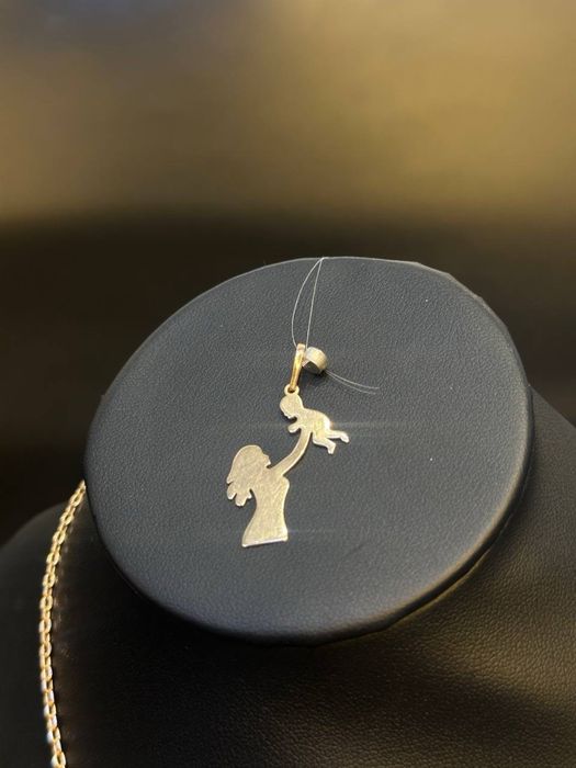 Золото 585  Кулон Масса: 1,1