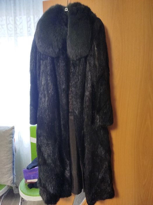 Шуба нутриевая зимняя