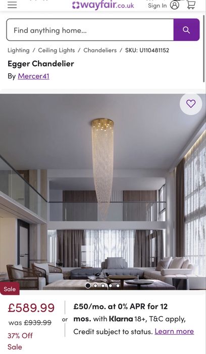 Candelabru Egger