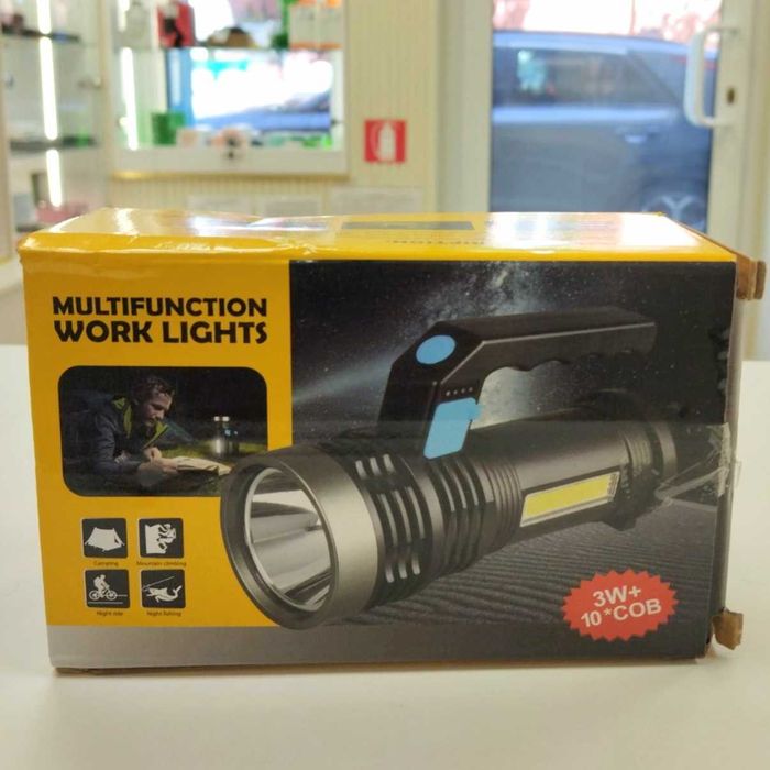 Акумулаторен мултифункционален LED фенер Work Lights – нов