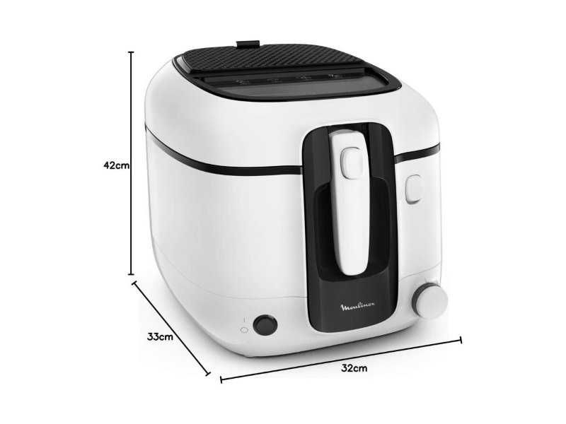 Фритюрник Moulinex Super Uno AM312010 - 1800W, 2.2л, Бял