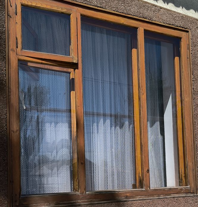 Б/у окна деревянные