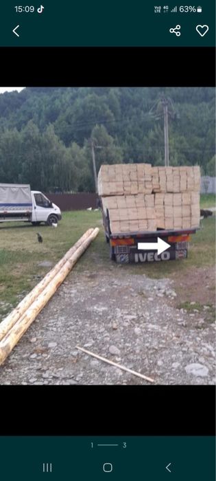Vand cherestea pentru constructi