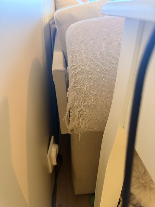 Canapea Mobexpert Extensibilă (150x270) BUCURESTI  folosita 1 an – Cu „design” felin inclus
