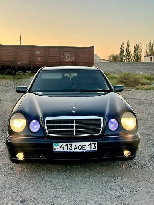 Мерседес W210 передний и задний бампер капот крыло спойлер фара багаж