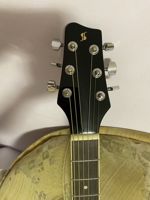 Акустична китара STAGG SA20D BLK + калъф