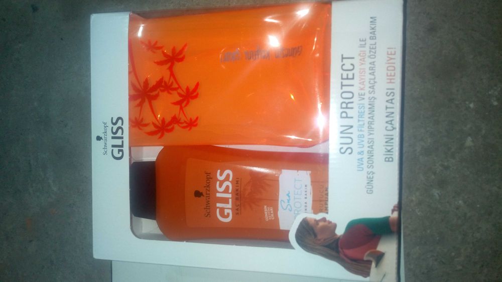 Ipek турски шампиони Schwarzkopf Gliss подаръчен комплект + несесер