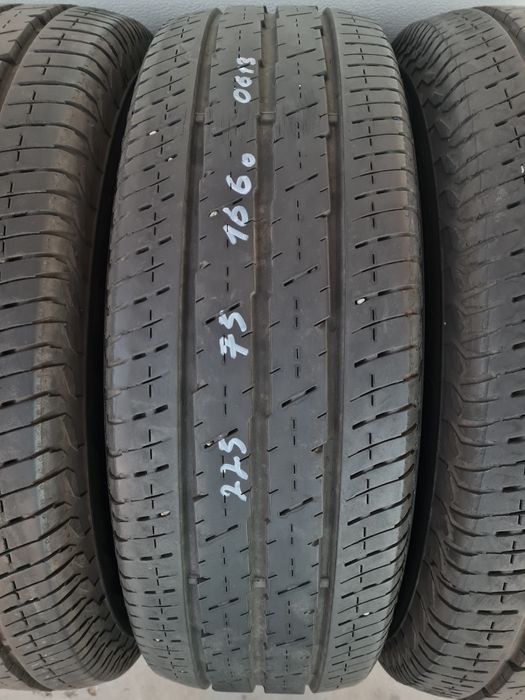 Летни гуми за Бус 4 броя CONTINENTAL Vanco2 225 75 R16C