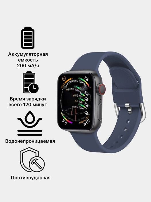 Smart watch, Big t800 pro max 49mm soat, iOS, Android uchun watch 8