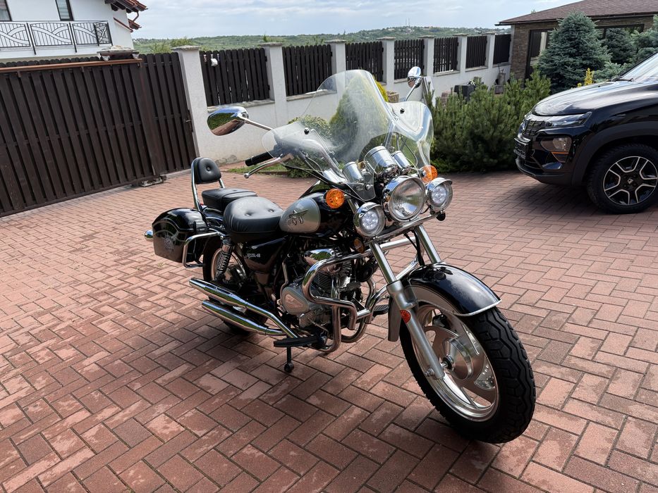Chopper Pioneer 125 cc (Stil Virago / Shadow/Rebel/Marauder/Daystar)Rar efectuat