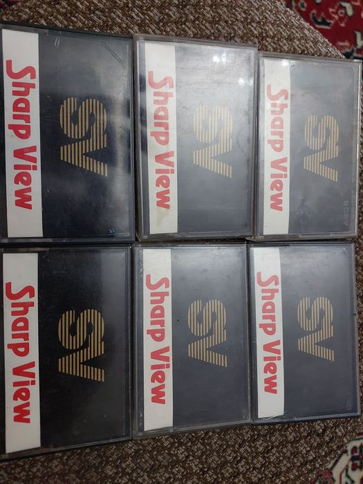 АуодиоКассеты 6 штук Sharp