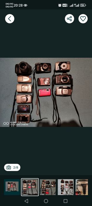 Aparat foto Olympus & Konica