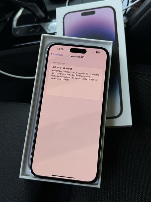 iPhone 14 PRO MAX Deep Purple • iOS 17• 128GB Neverlocked- Full Box-