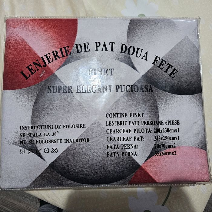 Lenjerie de pat noua