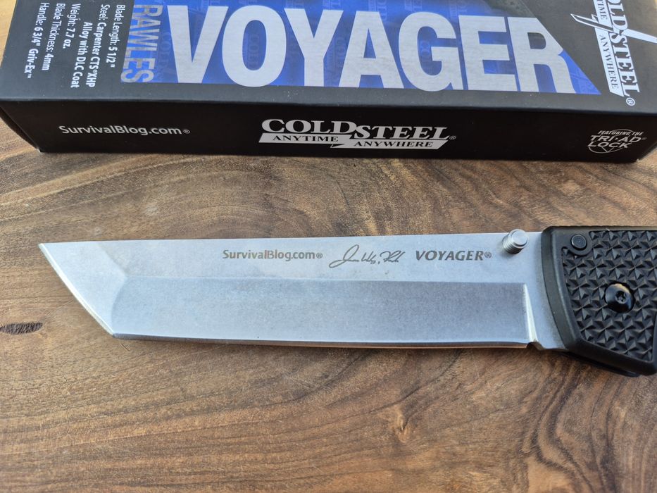 Сгъваем нож Cold Steel Voyager XL Tanto,два модела