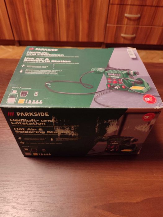 Станция за горещ въздух и запояване Parkside PHLLS 745 A1