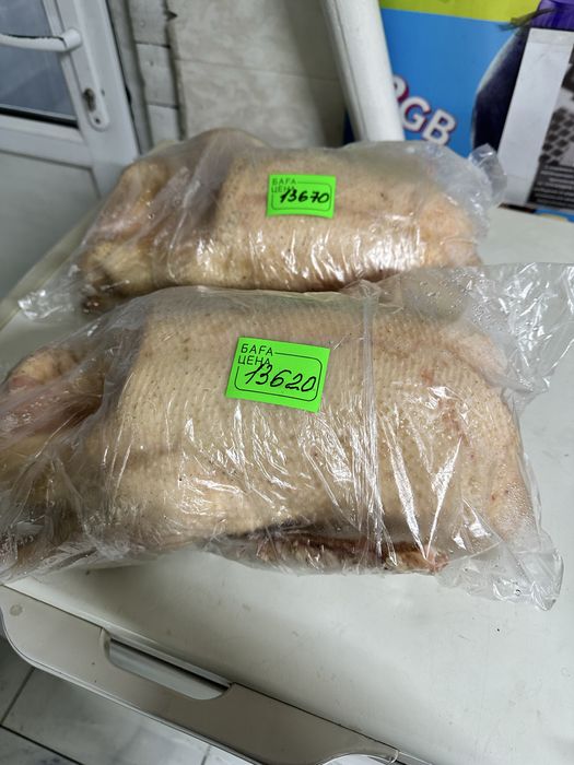 Мясо гусей (тушками)