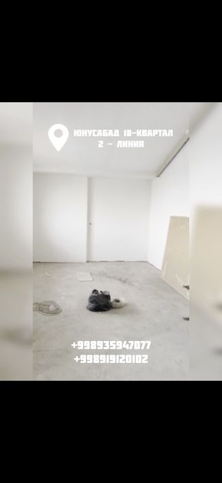 Юнусабад тумани 18 - кварталда Новастройкада 2 ярусли (7-8-этаж)
кварт