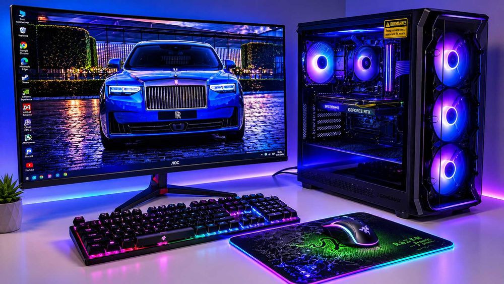 Мощный игровой компьютер i5-11400|12 ядер|4,4 GHz|видеокарта RTX4060Ti
