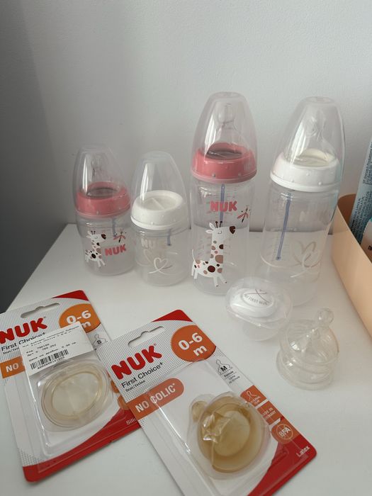 Nuk пластмасови шишета 4 бр
