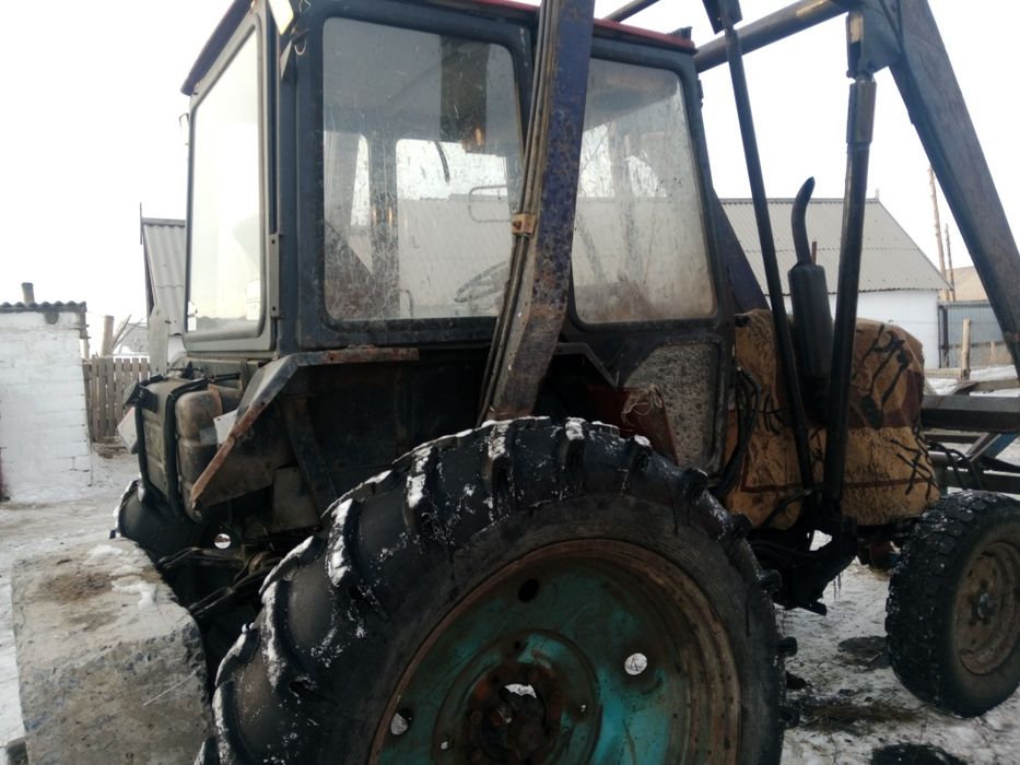 Трактор МТЗ 80 стогомет