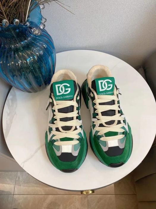 D&G Air Master Sneaker "Green/White"