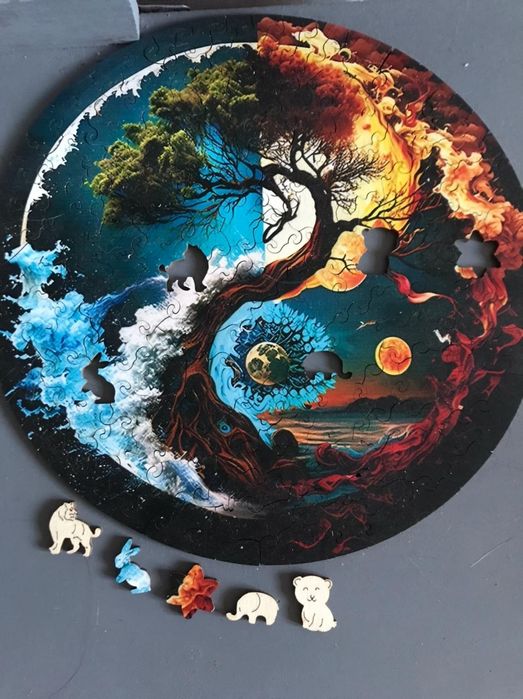 Пазл деревянный сувенир