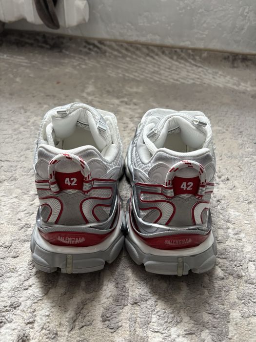 СРОЧНО-ТОРГ balenciaga runner 2.0 white red gray