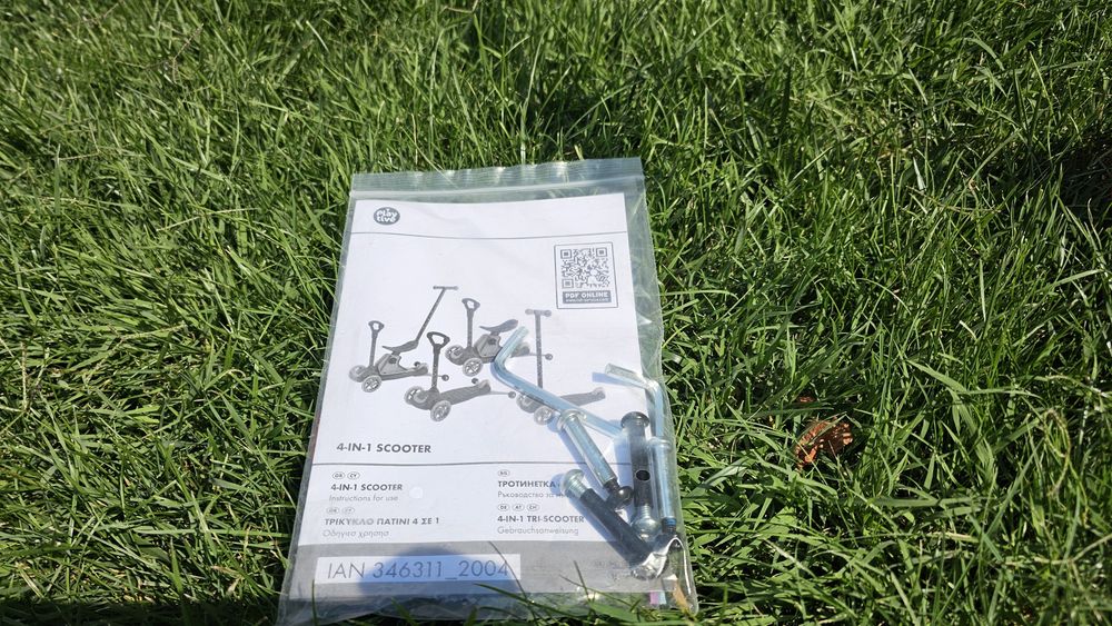 Детска тротинетка 4 в 1