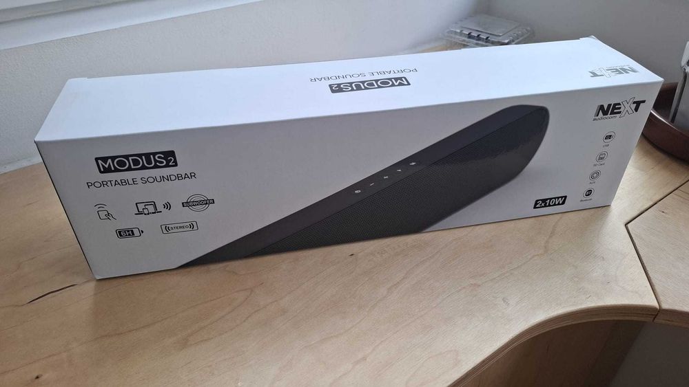 Boxa portabila NEXT Audiocom Modus2 Bluetooth, FM Radio Black