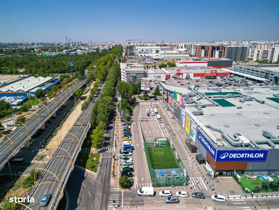 Apartament cu 2 camere, decomandat, proiect cu piscina si spatii verzi