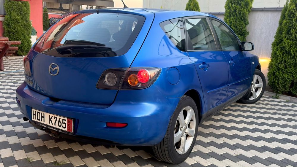 Mazda 3 2007 Facelift 1,6 Benzina Manual 5+1 Trepte Clima Primu Nr Rosu Scos Valabil