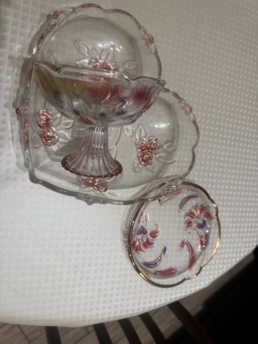 Минажницы новая Германия вазы  богемия