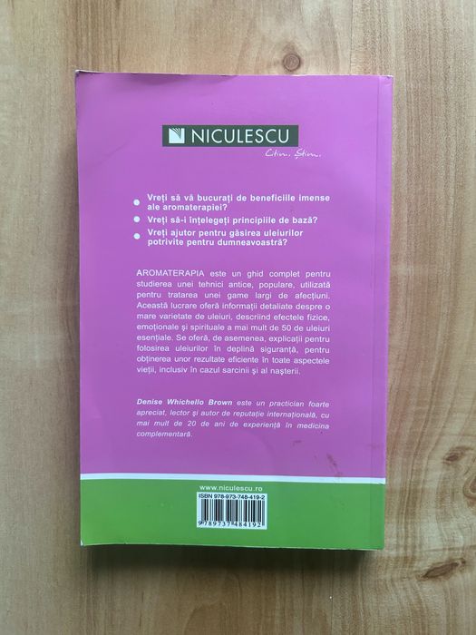 Aromaterapia - Niculescu