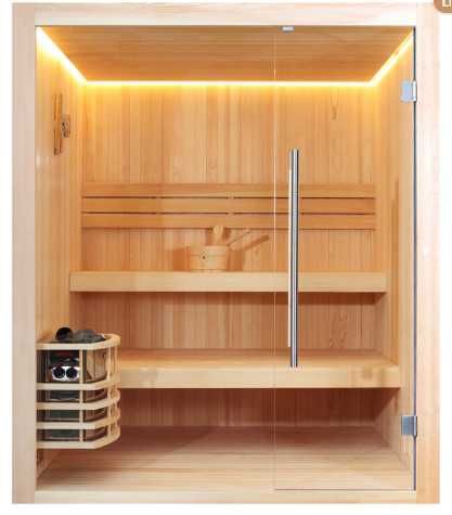 Sauna finlandeza Nordic Repose 180x180x210cm