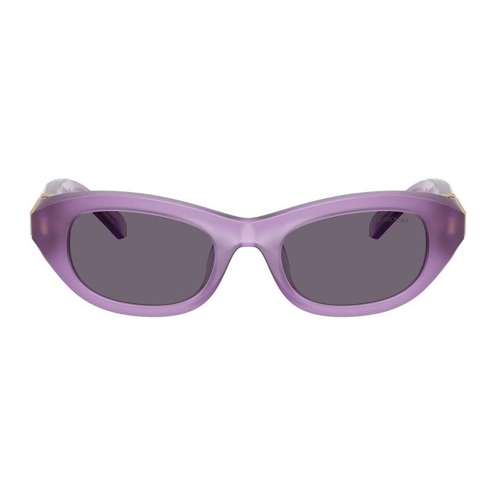 Swarovski SK6036U 10751A Milky Lilac - Women's Sunglasses 50mm