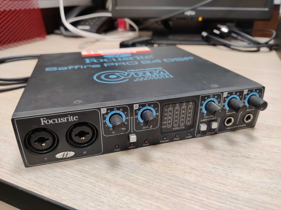 Focusrite Saffire Pro 24 DSP firewire звукова карта.