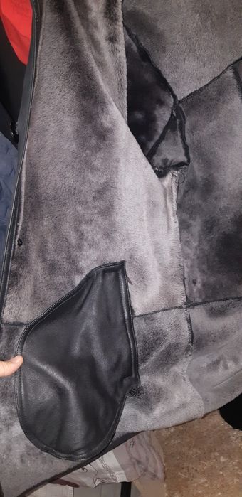 Дубленка ягненок куртка  р.56