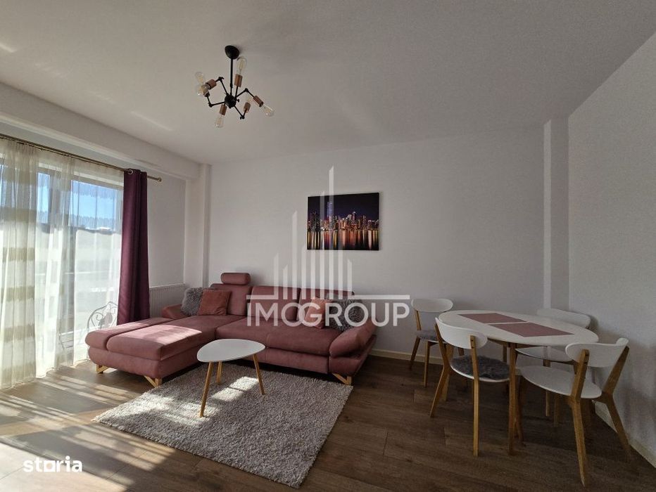 Apartament 2 camere de inchiriat si parcare in Buna ziua, str Macesulu