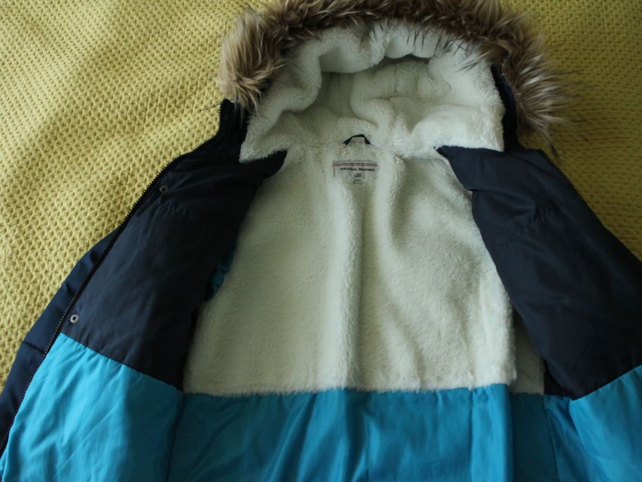 Детско зимно пухено яке Original Marines за 10-12 год., 150-160 см.