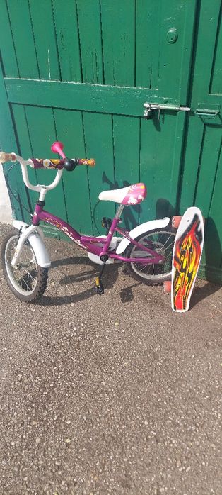 Bicicleta copii cu roata de 16" + CADOU skateboard copii !!!