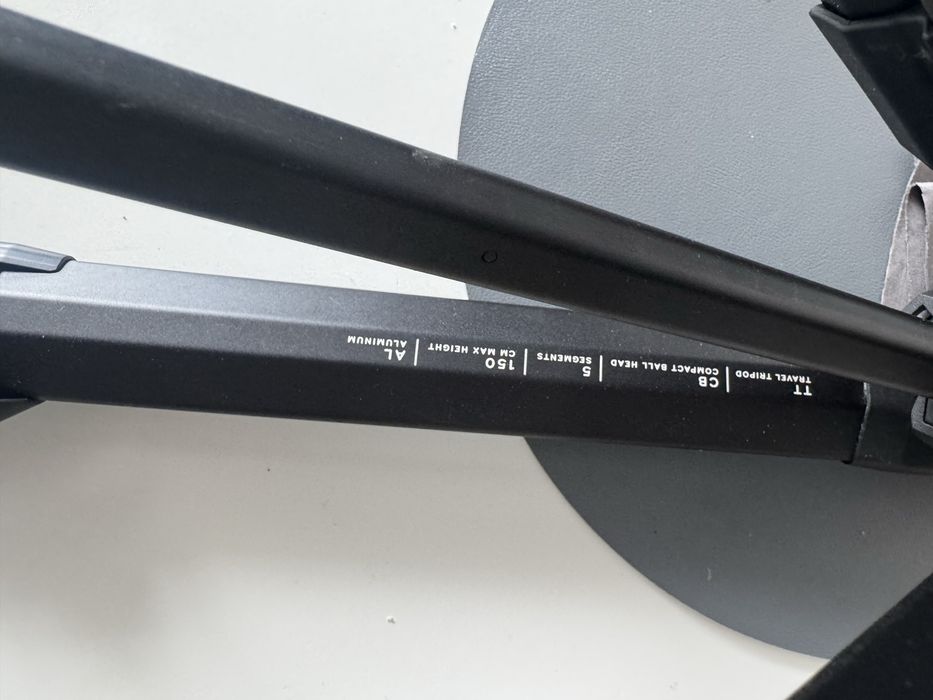Peak Design Travel Tripod Trepied Foto Compact din Aluminiu