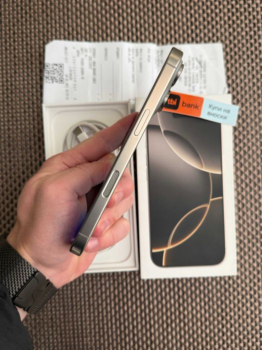 НОВ!/*ЛИЗИНГ*/ iPhone 16 Pro 128Gb Natural Titanium 24М гаранция
