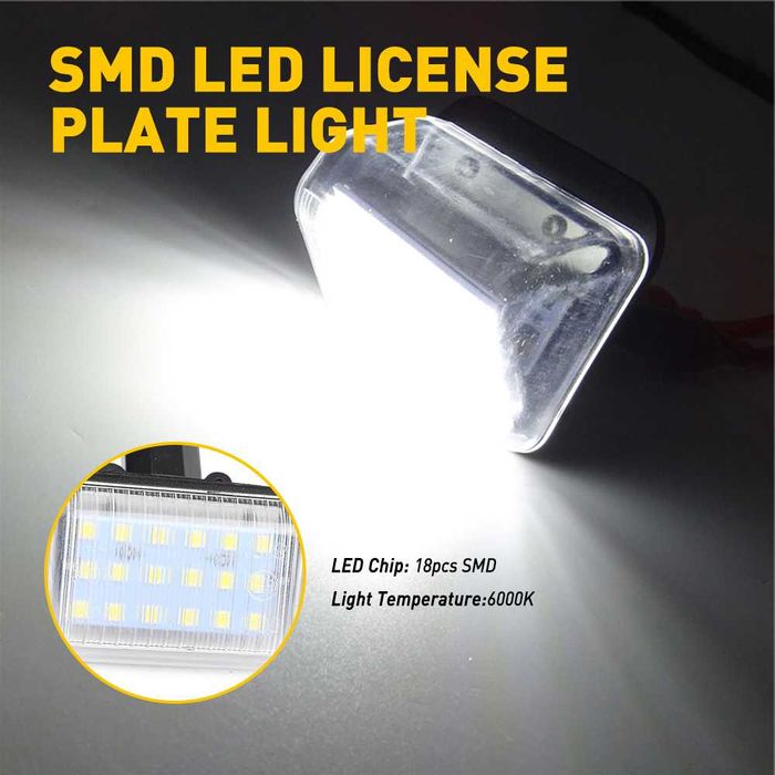 LED плафони регистрационен номер за Mazda 6 CX-5 CX-7