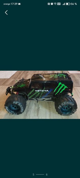 Automodel 1/6 rc Monster truk FG 4x4  benzina nu nitro nu traxxas hpi
