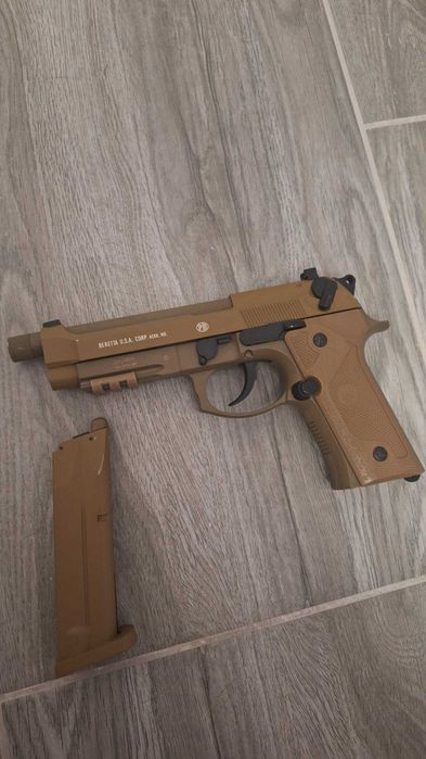 Replica pistol M9 A3 CO2 Umarex Dark Earth Airsoft