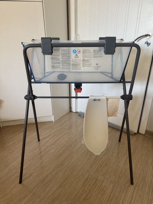 Stokke Flexi Bath сгъваема ваничка и стойка