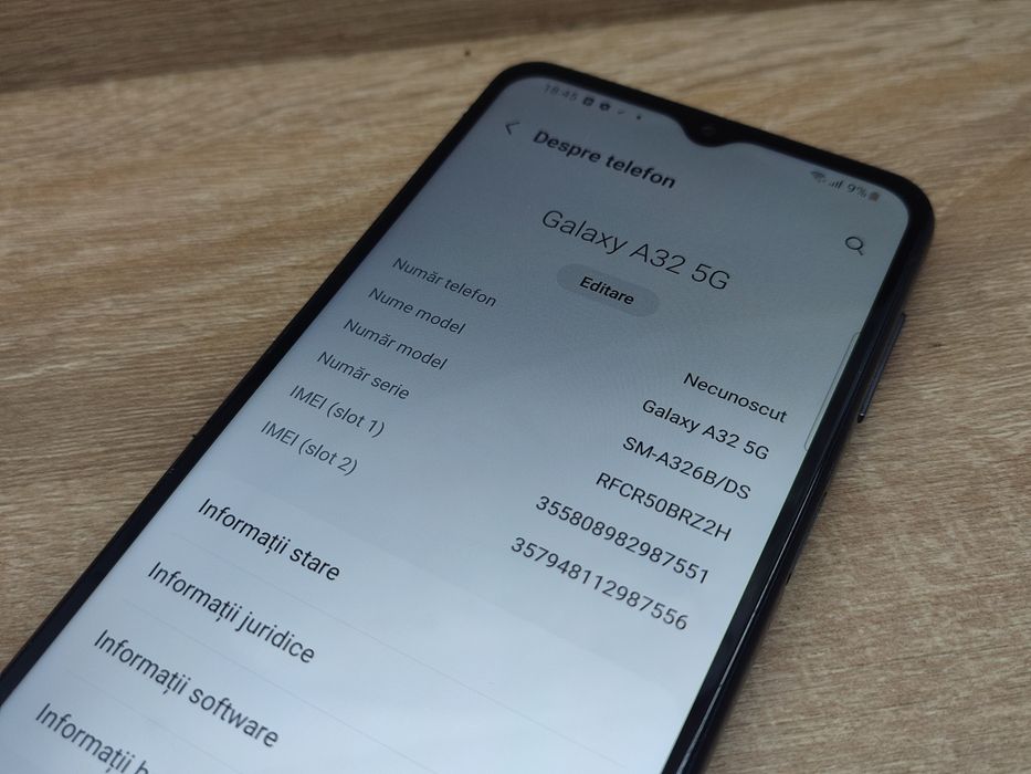 Samsung A32 5G 64Gb 4Gb Ram IMPECABIL